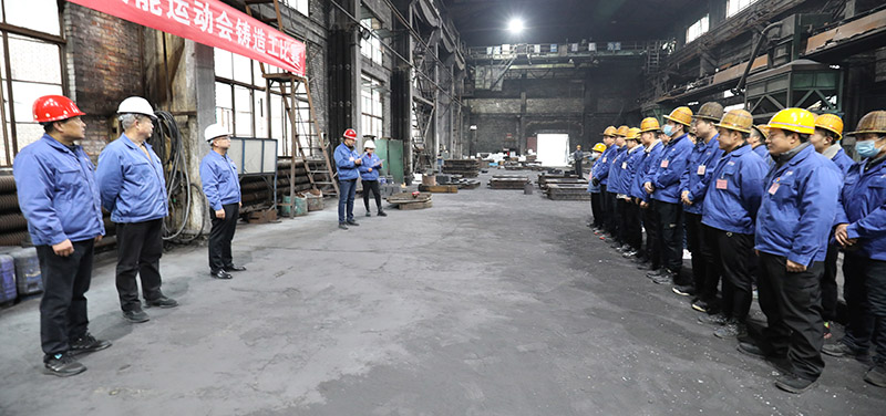 天水市第五屆職工職業(yè)技能大賽鑄造工實操比賽在星火機床公司舉行