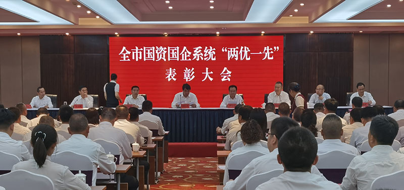 天水市國(guó)資國(guó)企系統(tǒng)表彰 “兩優(yōu)一先”星火機(jī)床三名黨員一個(gè)集體受到表彰