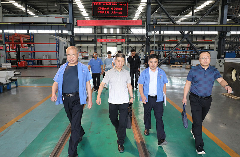 天水市人社局領(lǐng)導來星火公司調(diào)研用工情況