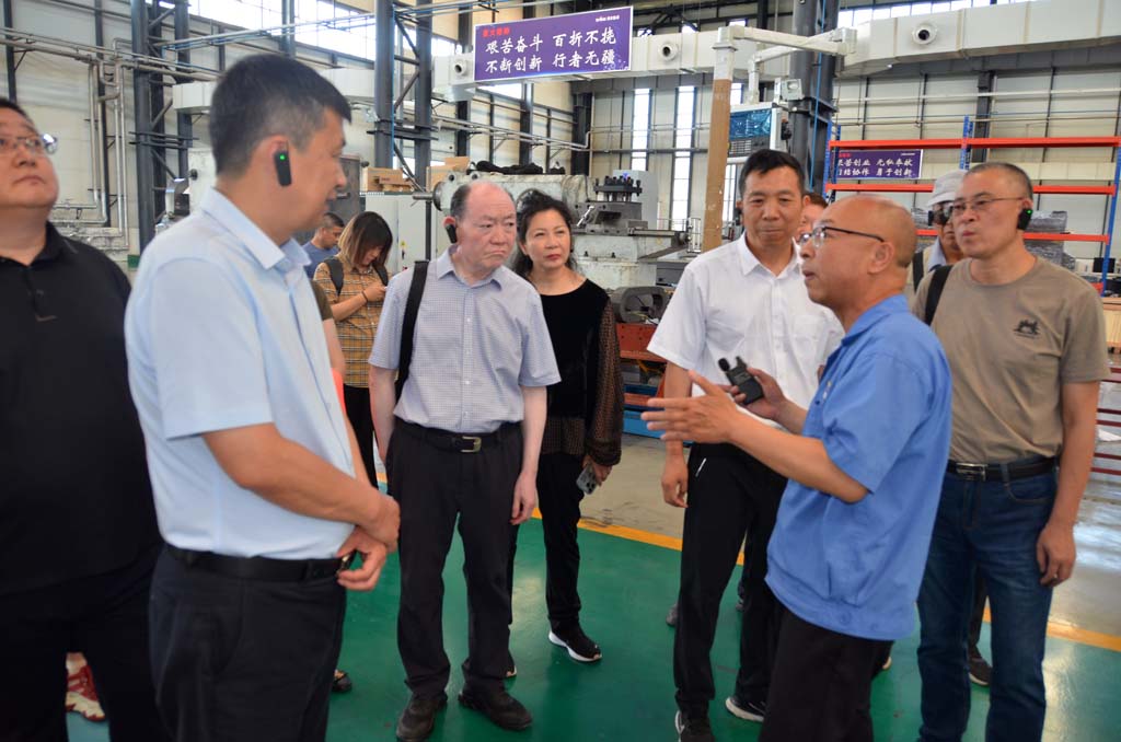 全國部分省市有色金屬行業協會領導考察星火公司